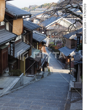 京都冬季三年坂(Sanneizaka) 京都冬季三年坂(Sanneizaka) 74763439