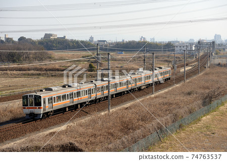 東海道本線的311系普通列車4輛 74763537