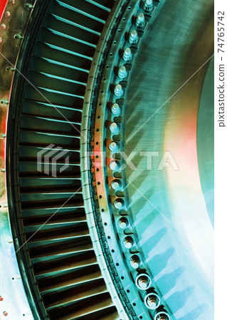 A structural element of a turbine with blades for aviation and power generation. A structural element of a turbine with blades for aviation and power generation. 74765742