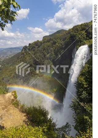Marmore falls, Cascata delle Marmore, in Umbria region, Italy Marmore falls, Cascata delle Marmore, in Umbria region, Italy 74767960