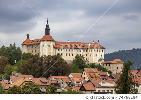 Skofja Loka castle and town in Slovenia Skofja Loka castle and town in Slovenia 74768184