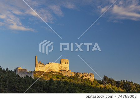 Cachtice ruins in West Slovakia Cachtice ruins in West Slovakia 74769008