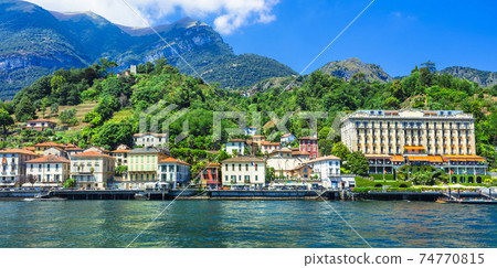 beautiful Lago di Como scenery, Tremezzina beautiful Lago di Como scenery, Tremezzina 74770815