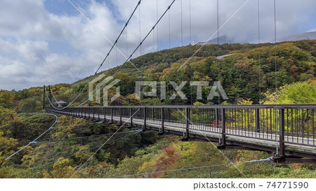 那須高地築地吊橋 74771590