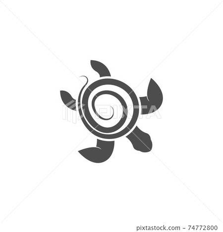 Turtle logo icon vector template illustration design concept Turtle logo icon vector template illustration design concept 74772800