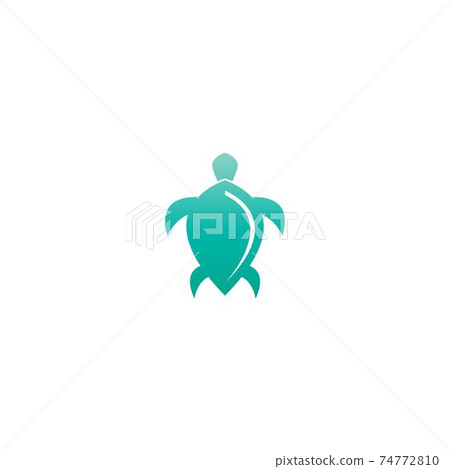 Turtle logo icon vector template illustration design concept Turtle logo icon vector template illustration design concept 74772810