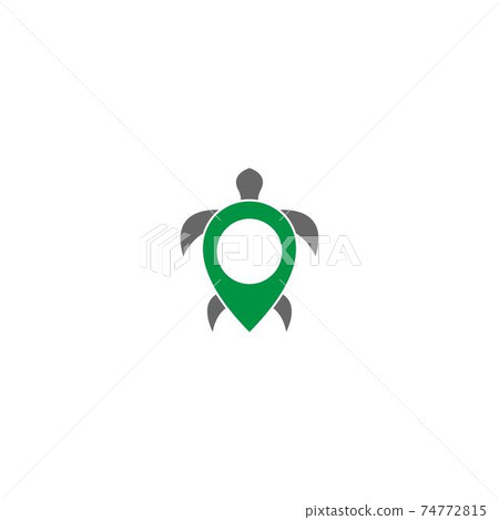 Turtle logo icon vector template illustration design concept Turtle logo icon vector template illustration design concept 74772815