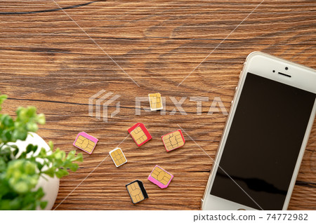 Mobile Line Contract_Wood Background Mobile Line Contract_Wood Background 74772982