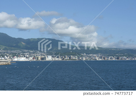 從海上看到的別府風光 74773717