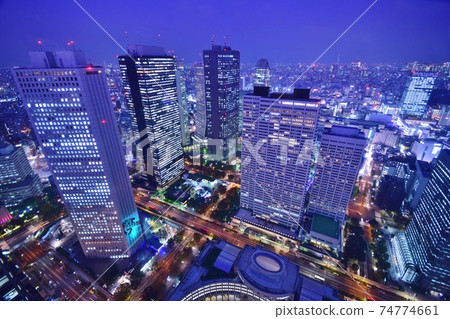 東京夜景 東京夜景 74774661