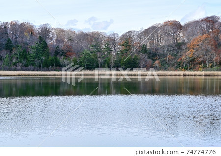 Scenery of Hachimantai Onuma in late autumn @ Akita Scenery of Hachimantai Onuma in late autumn @ Akita 74774776