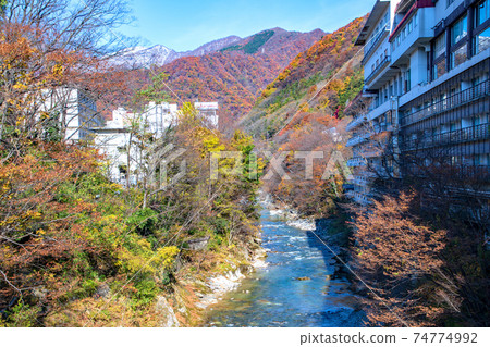 View from Mizukami Bridge Tone River Mizukami Onsen View from Mizukami Bridge Tone River Mizukami Onsen 74774992