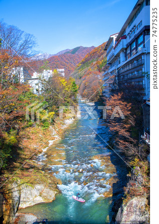 View from Mizukami Bridge Tone River Mizukami Onsen View from Mizukami Bridge Tone River Mizukami Onsen 74775235