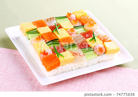 Mosaic sushi Mosaic sushi 74775836