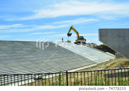 Scenery from the Kesennuma Line BRT train window from Yanaizu Station to Kesennuma Station 74778233