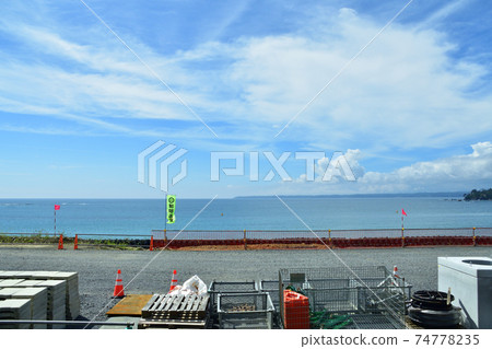 Scenery from the Kesennuma Line BRT train window from Yanaizu Station to Kesennuma Station 74778235