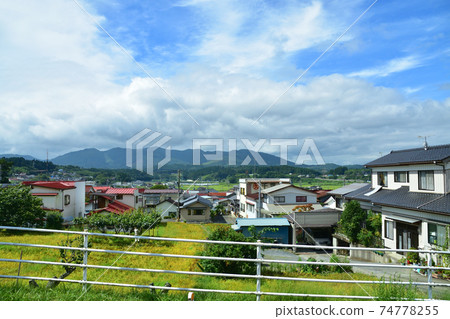 Scenery from the Kesennuma Line BRT train window from Yanaizu Station to Kesennuma Station Scenery from the Kesennuma Line BRT train window from Yanaizu Station to Kesennuma Station 74778255