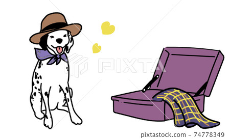 Travel dog Travel dog 74778349