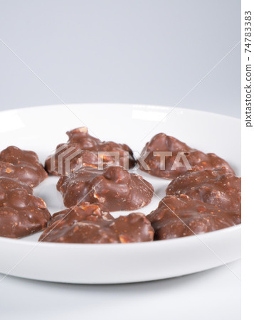 Almond chocolate 74783383