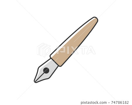 Illustration of a pen for a cartoonist 74786182