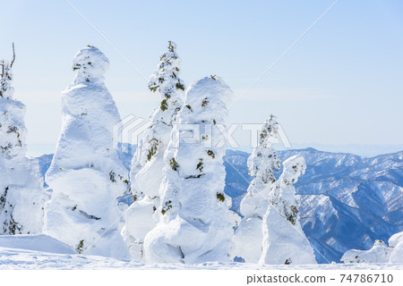 日本的三大霧rim樹森吉山 日本的三大霧rim樹森吉山 74786710