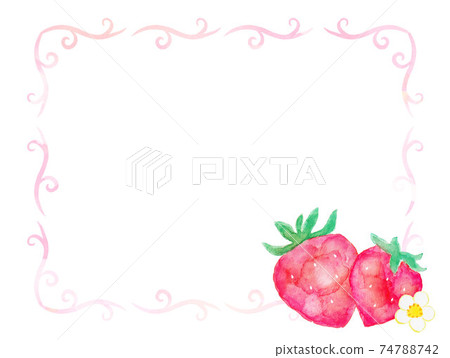 草莓框架 74788742