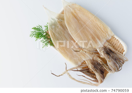 Ingredients: dried squid with emperor, dried squid, side dish of sake, lucky charm, Ingredients: dried squid with emperor, dried squid, side dish of sake, lucky charm, 74790059