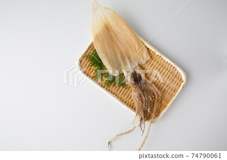 Ingredients: dried squid with emperor, dried squid, side dish of sake, lucky charm, Ingredients: dried squid with emperor, dried squid, side dish of sake, lucky charm, 74790061