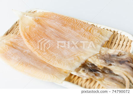 Ingredients: dried squid with emperor, dried squid, side dish of sake, lucky charm, Ingredients: dried squid with emperor, dried squid, side dish of sake, lucky charm, 74790072