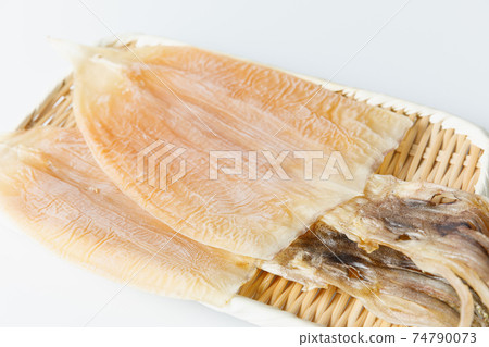 Ingredients: dried squid with emperor, dried squid, side dish of sake, lucky charm, Ingredients: dried squid with emperor, dried squid, side dish of sake, lucky charm, 74790073