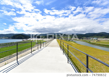 2020年夏天陸前高田市的風景 2020年夏天陸前高田市的風景 74790632