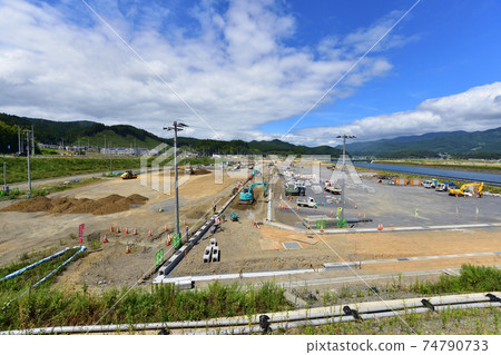 Scenery of Rikuzentakata City in the summer of 2020 Scenery of Rikuzentakata City in the summer of 2020 74790733