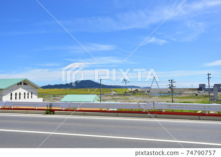 2020年夏天陸前高田市的風景 2020年夏天陸前高田市的風景 74790757
