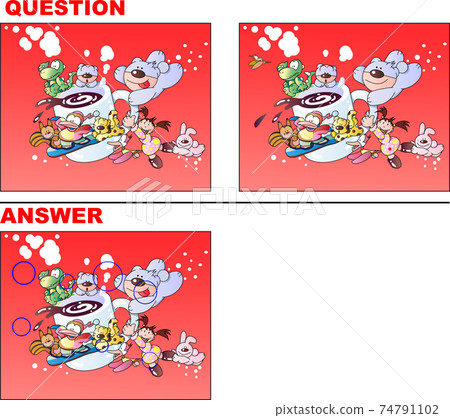 Find the difference_Warm up with hot cocoa Find the difference_Warm up with hot cocoa 74791102