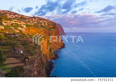 Town Ribeira Brava - Madeira Portugal 74791551