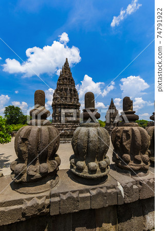 Prambanan temple near Yogyakarta on Java island - Indonesia 74791922
