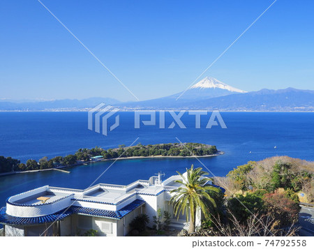 Shizuoka Prefecture Osezaki and Fuji February 74792558