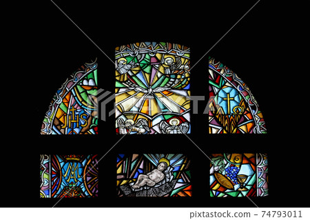 Church window 74793011