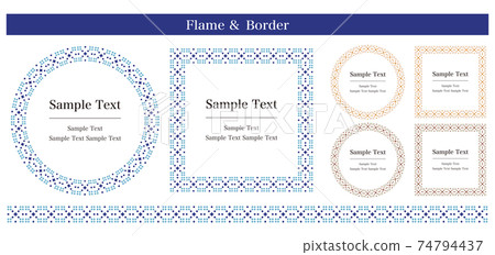 Box Ruled Background Decorative rule, box rule (decorative vector... - Stock Illustration ...
