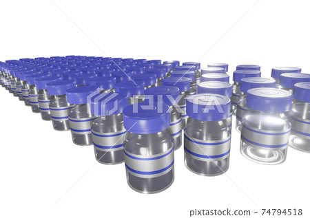 Image of vaccine (transparent material) 74794518