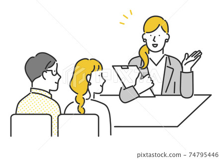 向客戶提出建議的業務人 74795446