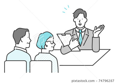 向客戶提出建議的業務人 74796287