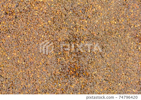 A pile of fine raw natural amber 74796420