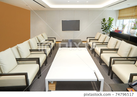 A conference room space without people, 74796517