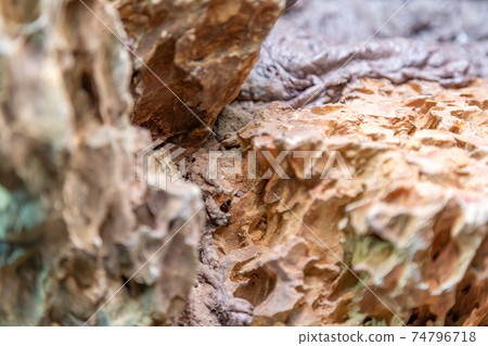 Natural stone texture in the garden landscape Natural stone texture in the garden landscape 74796718