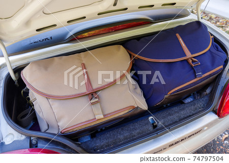 [我的車]卡布奇諾咖啡和旅行袋 74797504