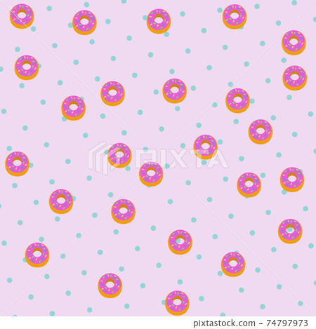 壁紙甜甜圈點模式背景糖果模式 壁紙甜甜圈點模式背景糖果模式 74797973