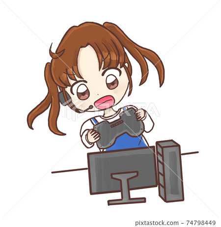 R: Fairytale Vtuber ☆ Game commentary A 74798449