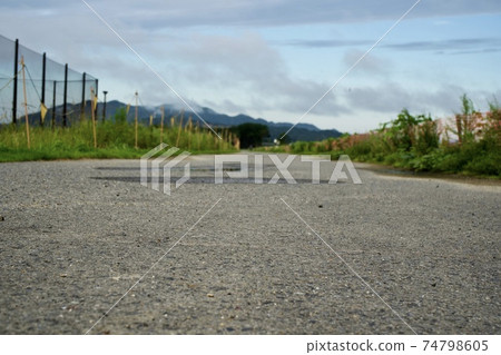 Bank along the river 74798605