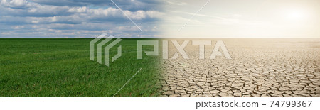 Global warming concept 74799367